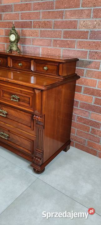 Ekskluzywna komoda eklektyczna antyk Łagów