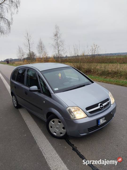 Opel Meriva 2004r 17CDTI KlimaHakDługie VAT marża Tomaszów Lubelski