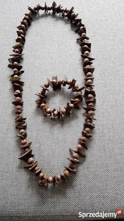 KOMPLET NASZYJNIK BRANSOLETKA Łódź sprzedam