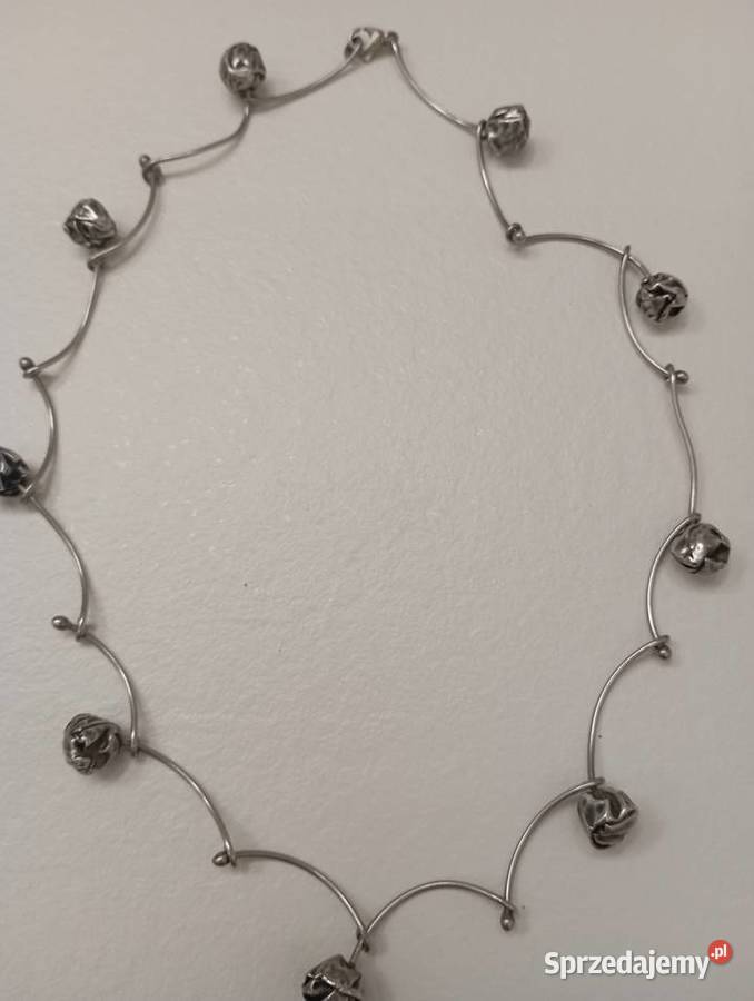 Naszyjnik srebrny kulki srebro Naszyjniki Radom