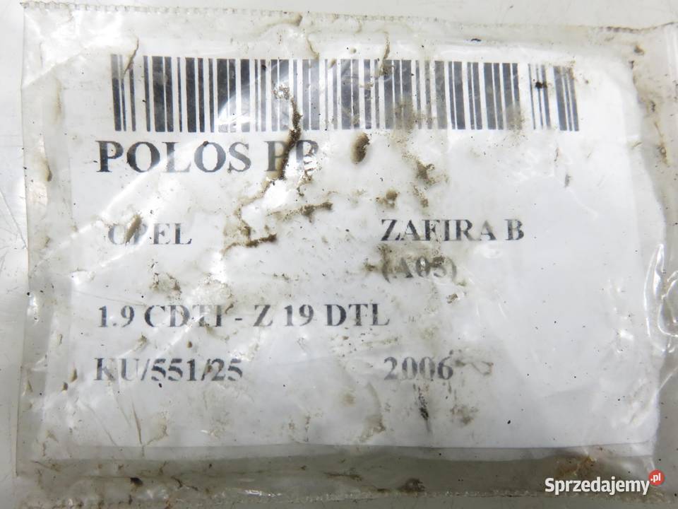 PÓŁOŚ PRAWA PRZEDNIA OPEL ZAFIRA B 19 CDTI