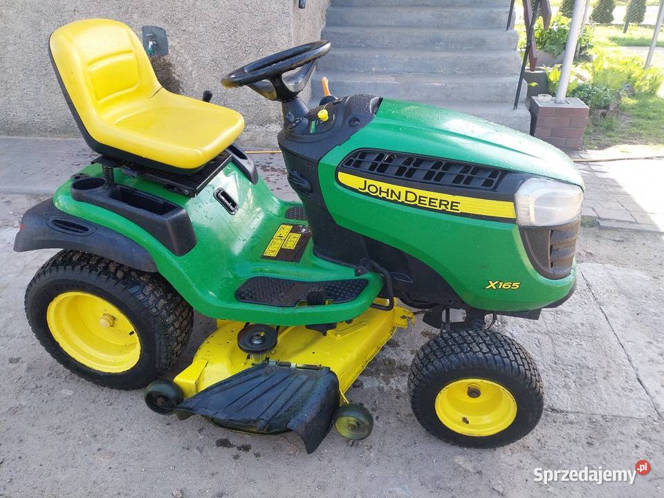 Kosiarka traktorek john deere X165 22 ładny
