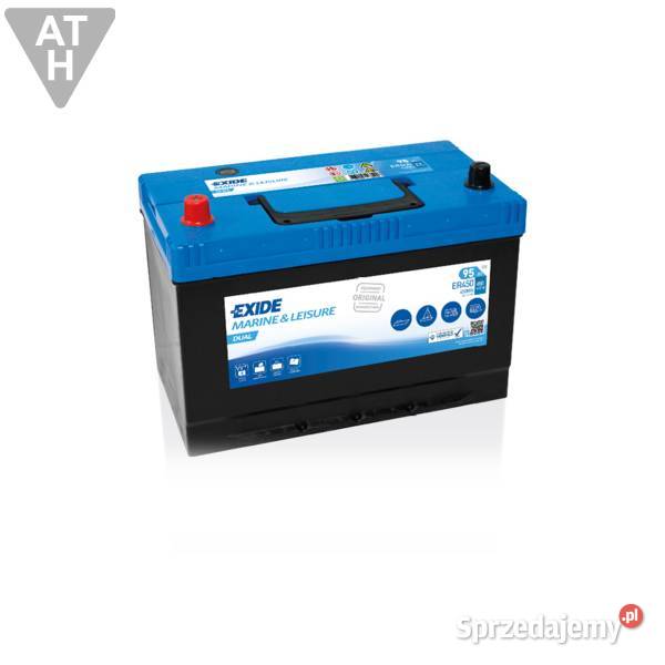 AKUMULATOR MARINE DUAL AGM 95AH EXIDE Mrągowo