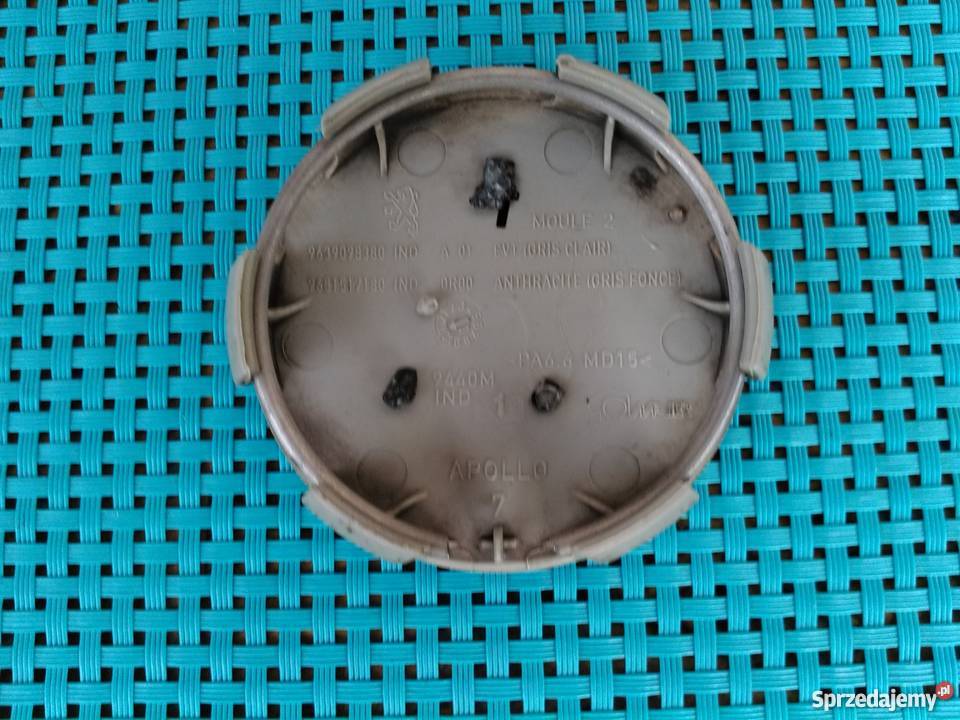 Dekielki Peugeot 9639098380 6057mmOryginał aluminiowe