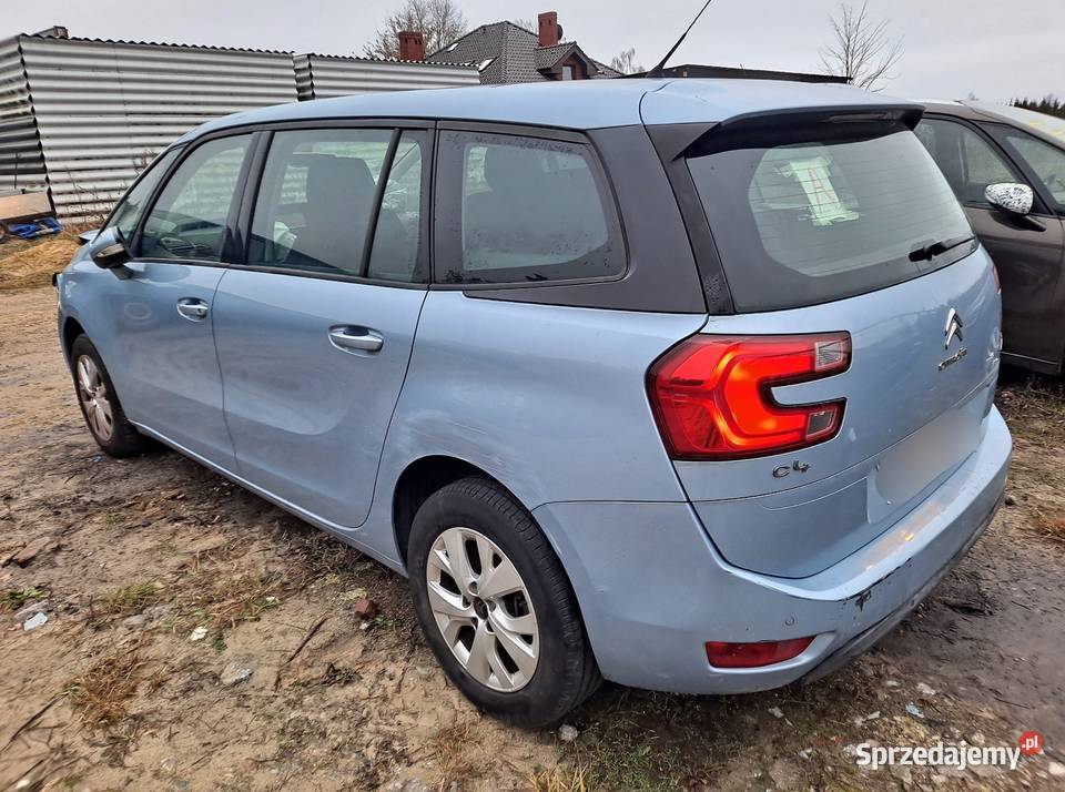 Citroen C4 Grand Picasso Pdc Navi welurowa tapicerka Jaroszyn