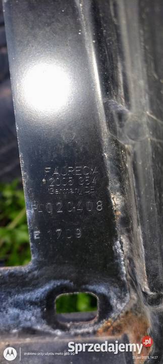 Pas przedni z chłodnicami wzmocnienie czołowe osobowe Lubin