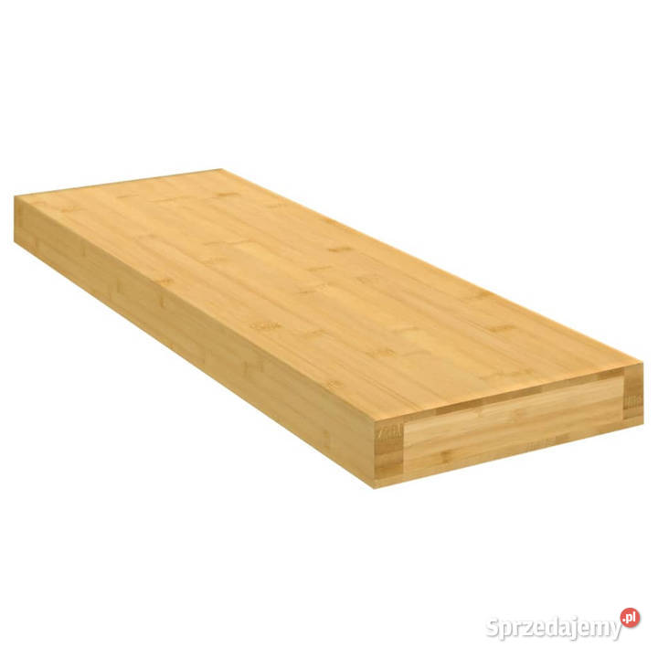 Półka ścienna 60x20x4 bambusowa WM352733