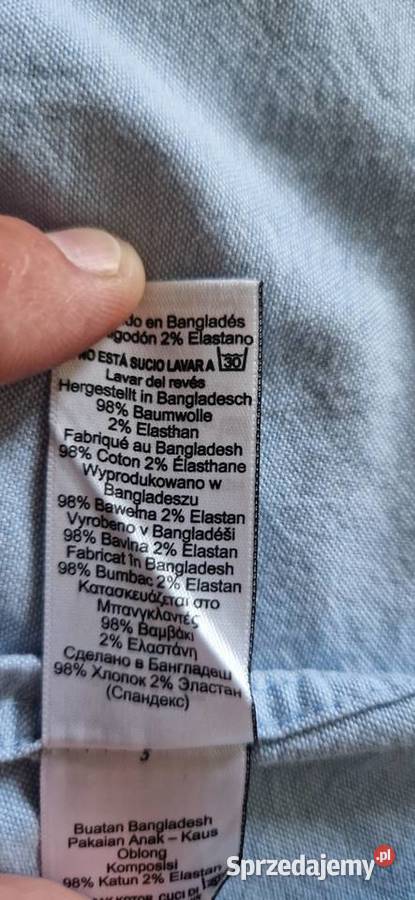 koszula jeans jeansowa Next r 134140 elegancka Kraków