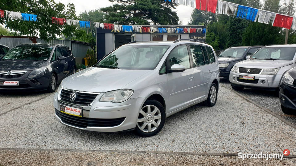 Volkswagen Touran OKAZJA 14 benz MANUAL 7osobowy klimatyzacja Świdnica sprzedam