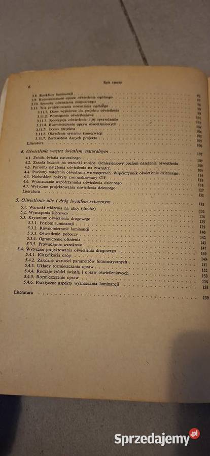 Technika oświetlania Jerzy Bink pierwsze wydanie Antykwariat Łęczyca