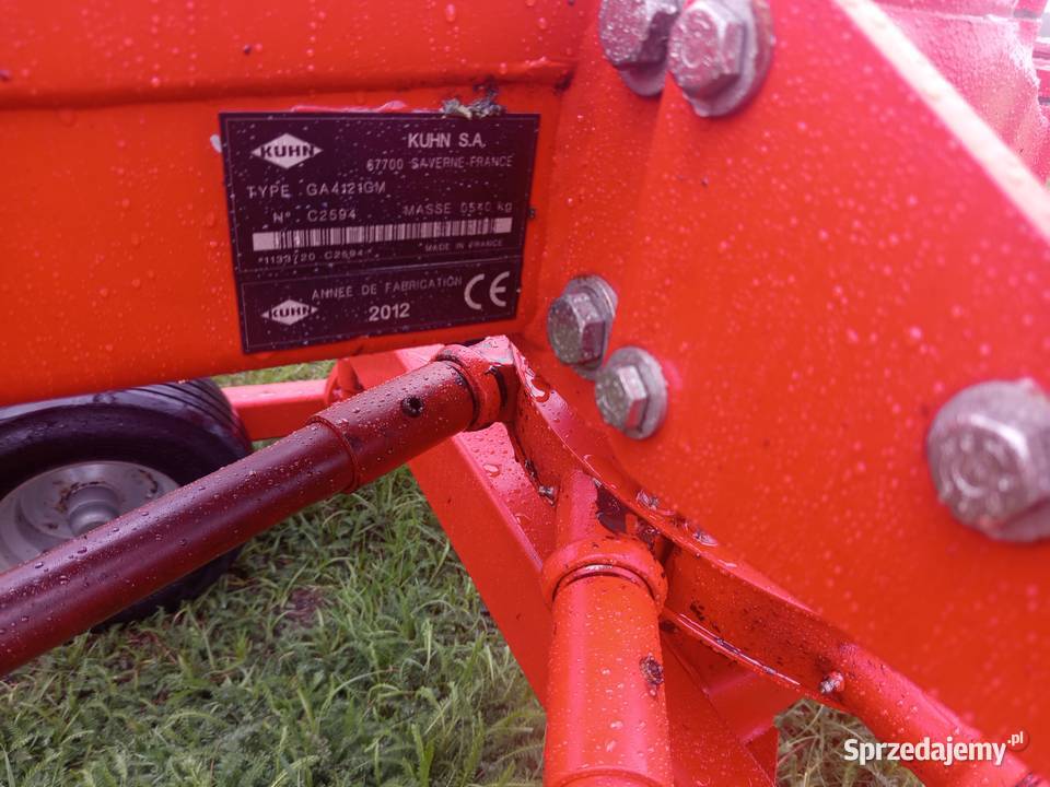 Zgrabiarka kuhn GA 4121 podlaskie Mońki
