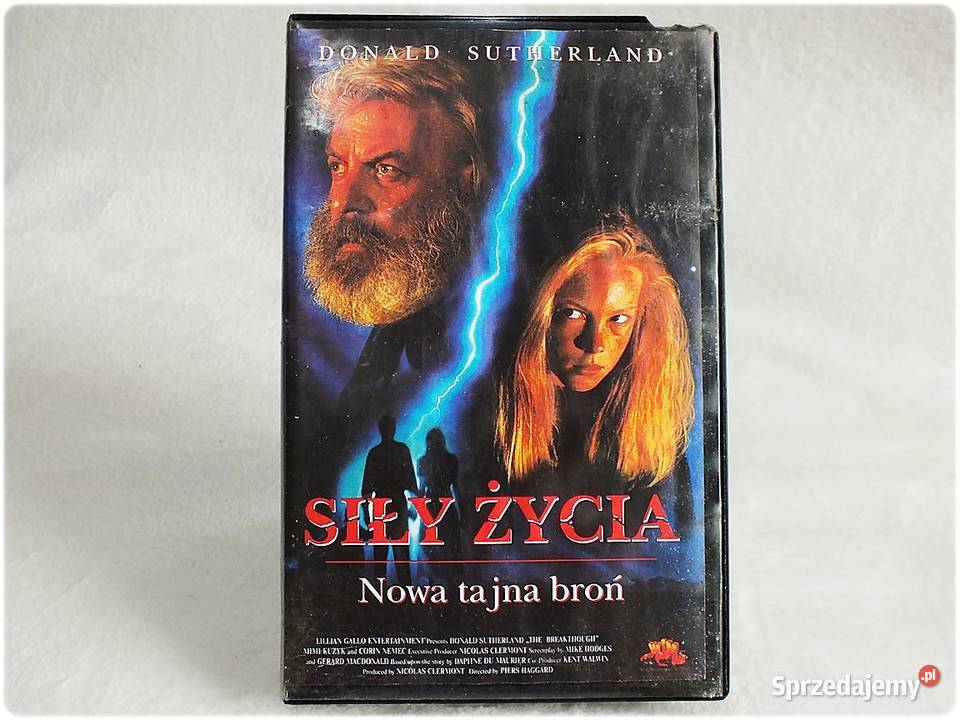 Kaseta VHS Siły Życia Donald Sutherland Film na Żary sprzedam
