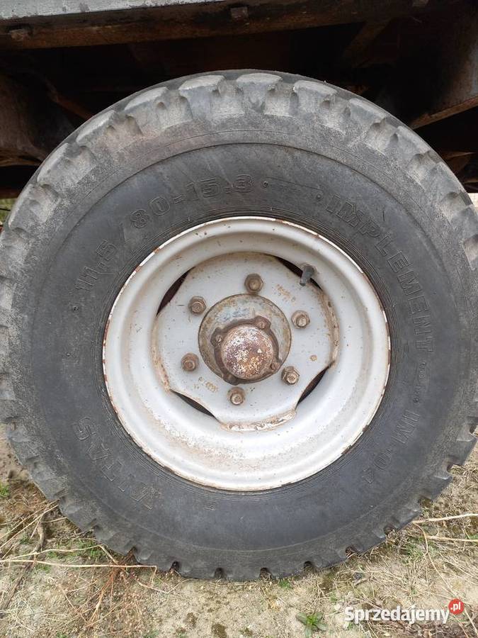 Przyczepa jednosiowa Konin