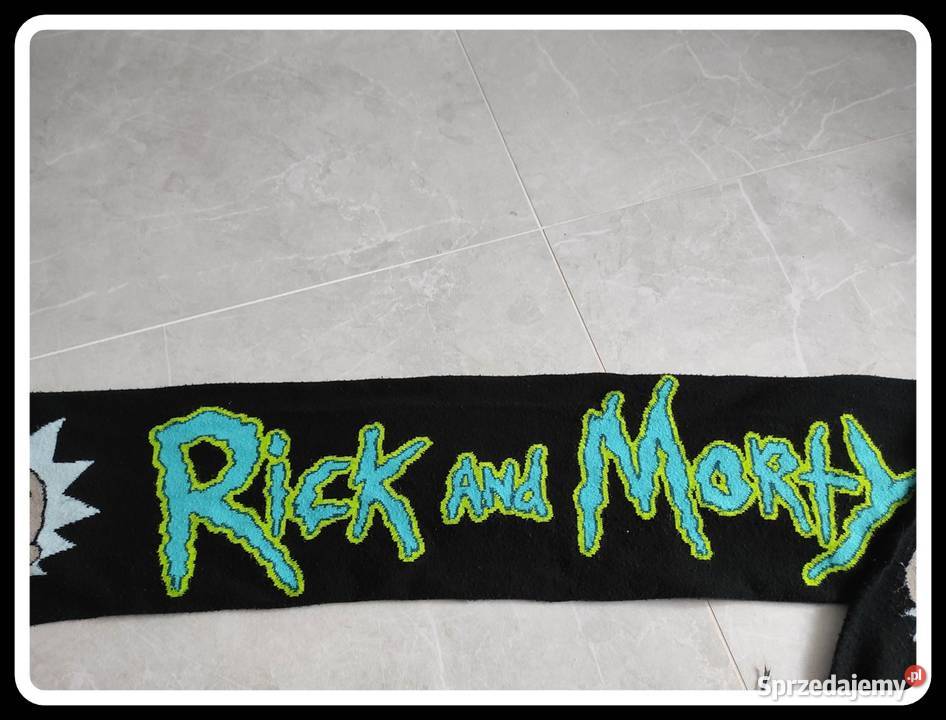 Rick and Morty ciepły szalik uniwersalny Uniseks mazowieckie Płock