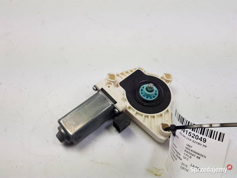 SILNICZEK SZYBY PP VOLKSWAGEN PASSAT B8 osobowe Części samochodowe Lipno