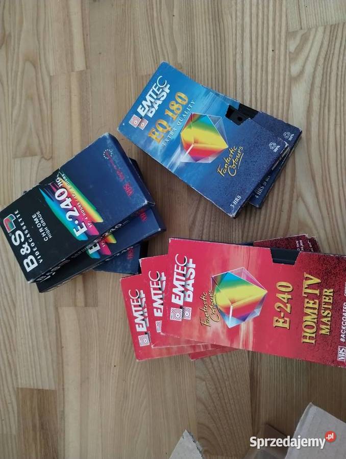 Kasety magnetowidowe VHS nagrane pakiet 149 Warszawa