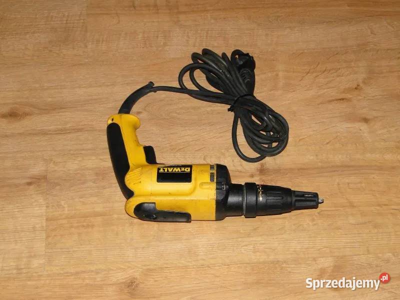 Wkrętarka sieciowa do płyt gk DEWALT DW 274 K QS Wiertarki i wkrętarki Łętownia sprzedam