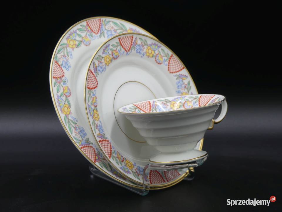 Urokliwe trio Hutschenreuther 1928 43 piękne Poznań