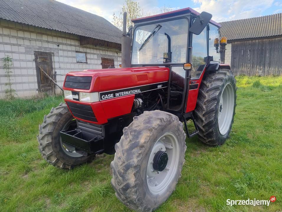 ciągnik case 695 z Belgii