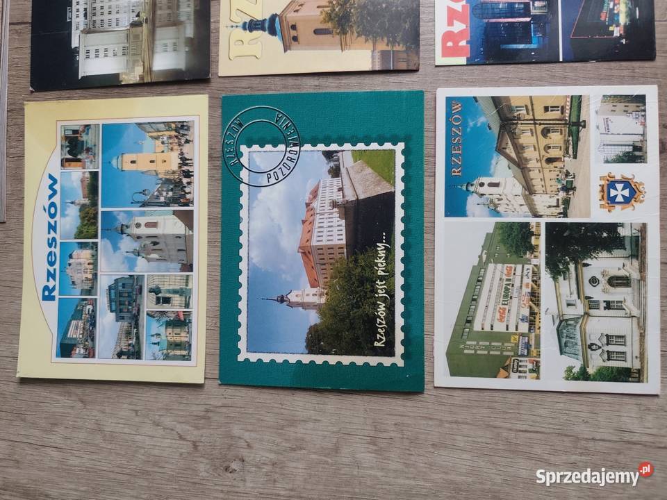 Pocztówki z Rzeszowa Rzeszów 1997 r lata 90 7 Pocztówki i karty telefoniczne
