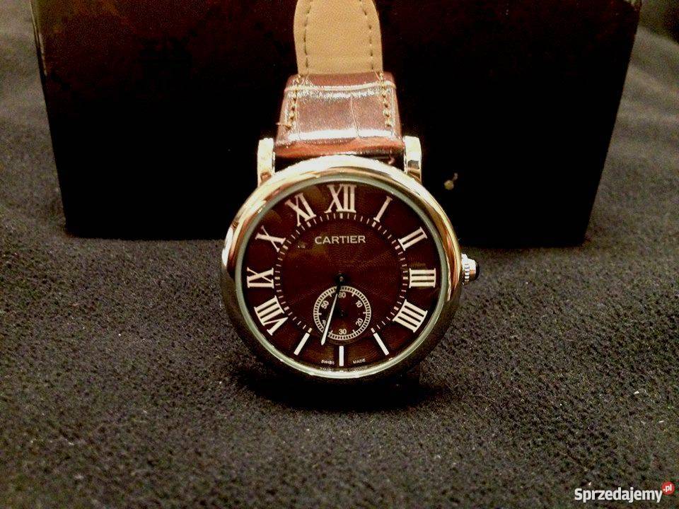 Zegarek Replika CARTIER Męski Elegancki Świdnica