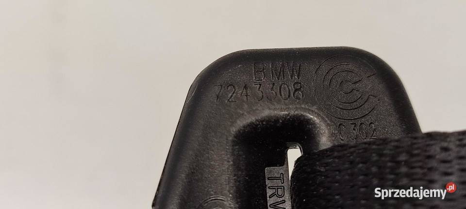BMW F20 PAS BEZPIECZEŃSTAWA PRAWY PRZÓD 7243308 osobowe