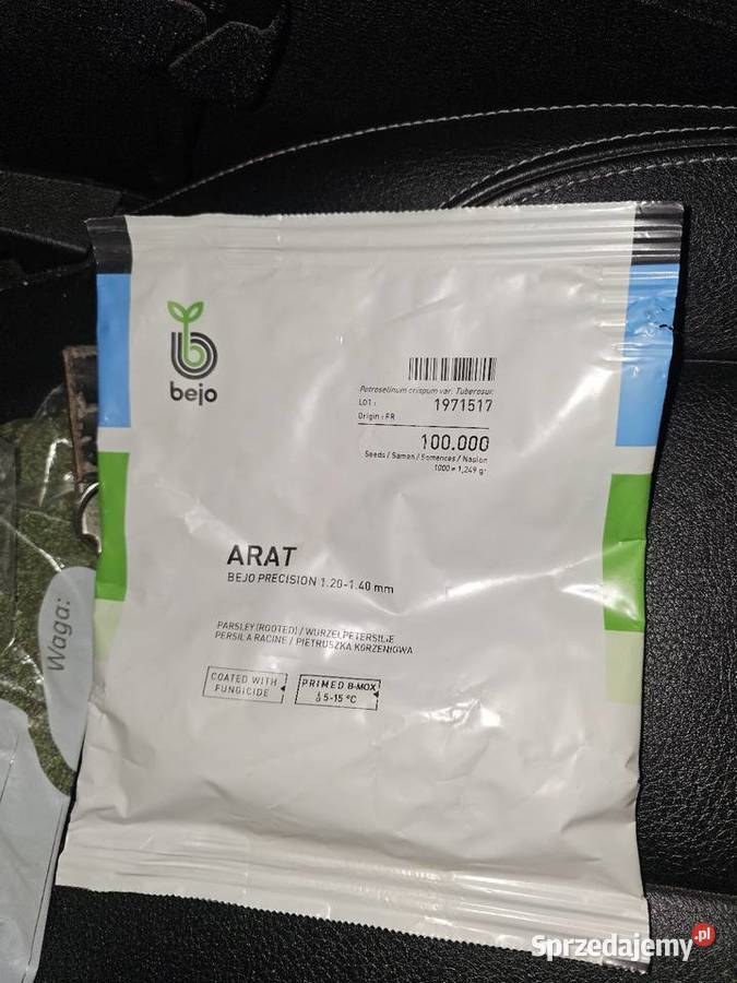 Pietruszka nasiona Arat Navajo kujawsko-pomorskie Milżynek sprzedam
