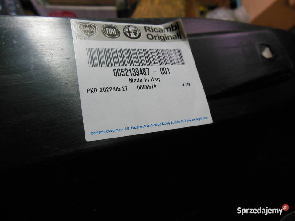 Nadkole przednie PRAWE Fiat 500E 2020 68656666AA Kozy
