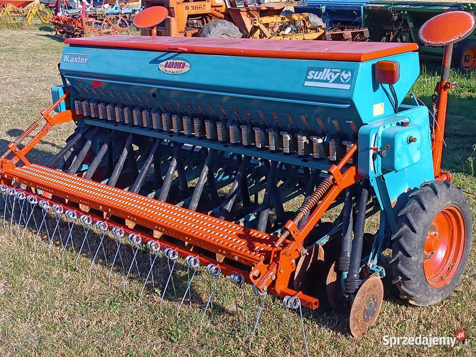 siewnik talerzowy 3 Sulky Master wielkopolskie Borzęciczki
