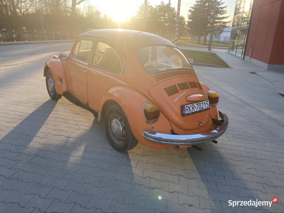 VW Volkswagen Garbus Beetle 16 50 1973r Klasyk skórzana tapicerka Iwonicz sprzedam