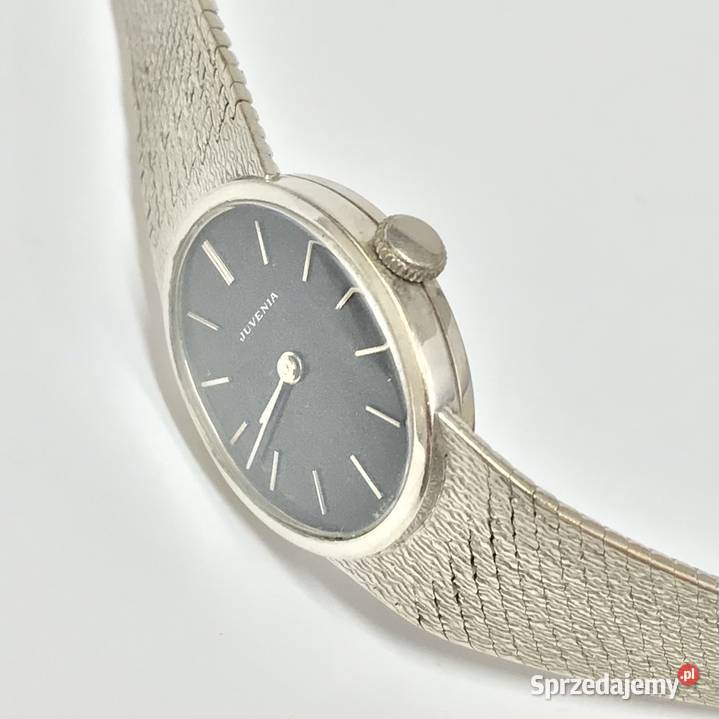 JUVENIA Zegarek damski BIAŁE złoto 750 mazowieckie