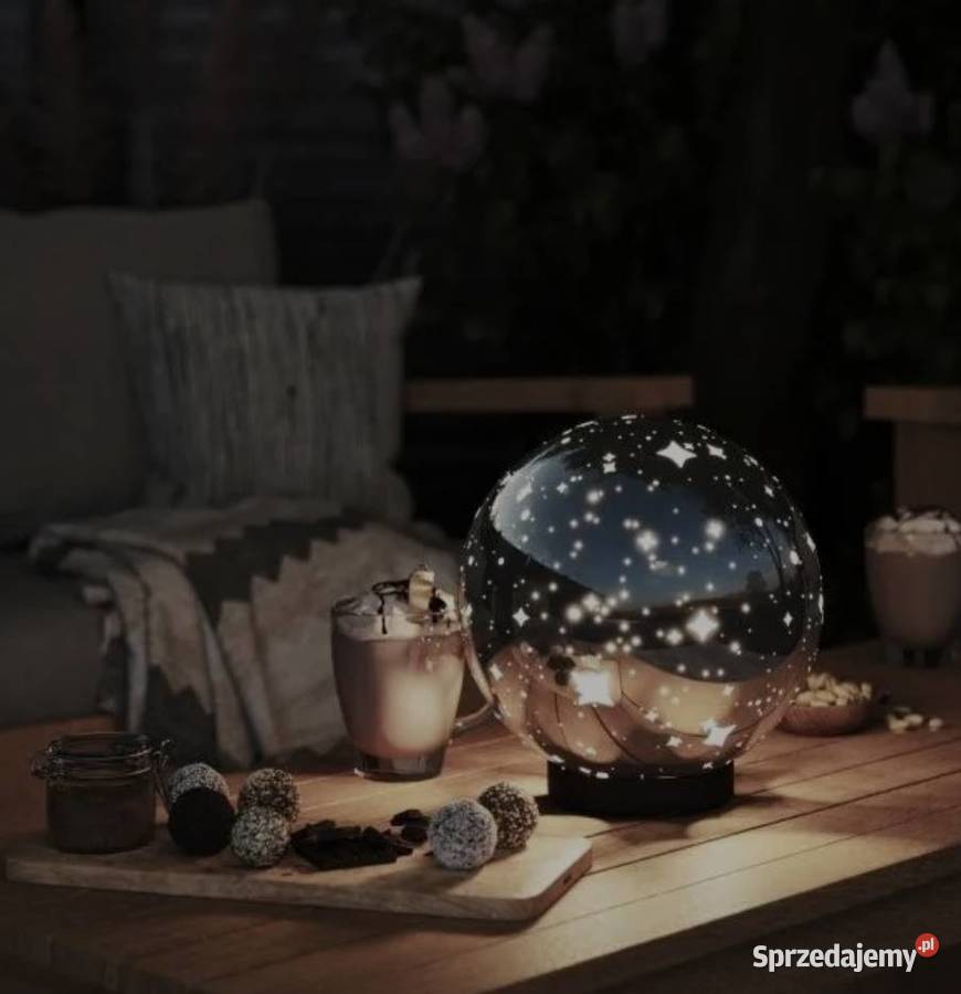 BLOOMA LAMPA SOLARNA PENIA 3000 K IP44 SREBRNA Damasławek