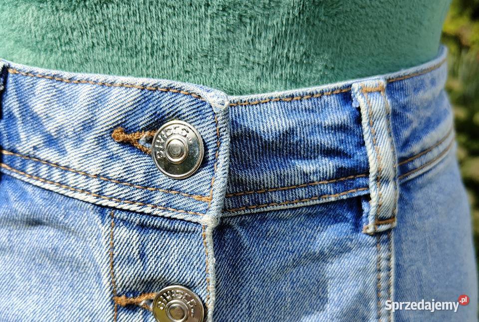 Spódnica HM 36 S denim jeans jeansowa dżinsowa