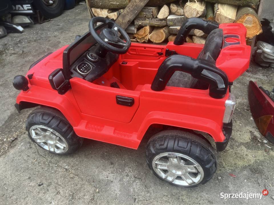 Auto terenowe jeep czerwony MB5003 czerwony Ostrów Wielkopolski