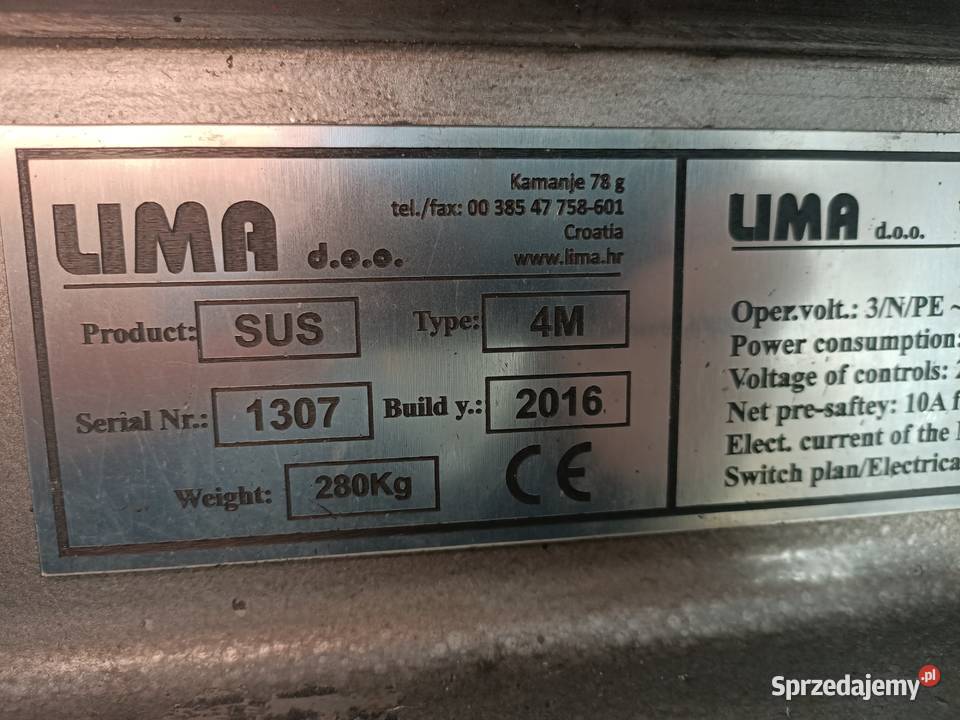 Maszyna do produkcji rur zamykarka rur 4M Wieliczka