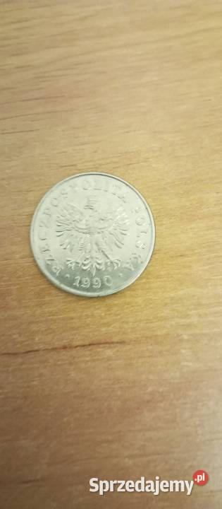 Moneta 100 Koroną 1990 wielkopolskie Trzcianka