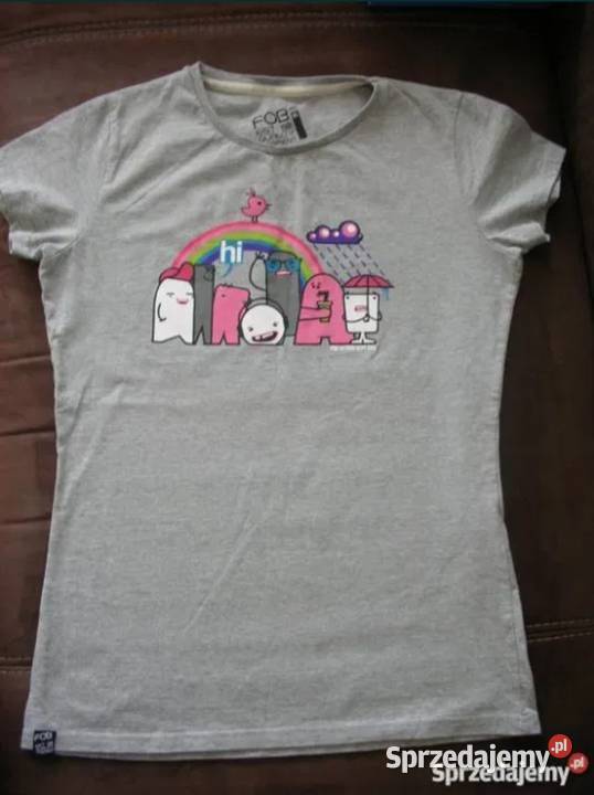 4F Tshirt Koszulka fun śmieszny nadruk M Topy i koszulki Warszawa