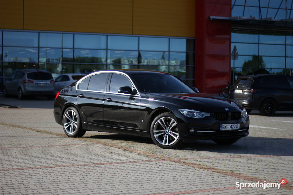 BMW 330E F30 Sportline 2018 65 252 l Hybryda łopatki zmiany biegów Gdynia