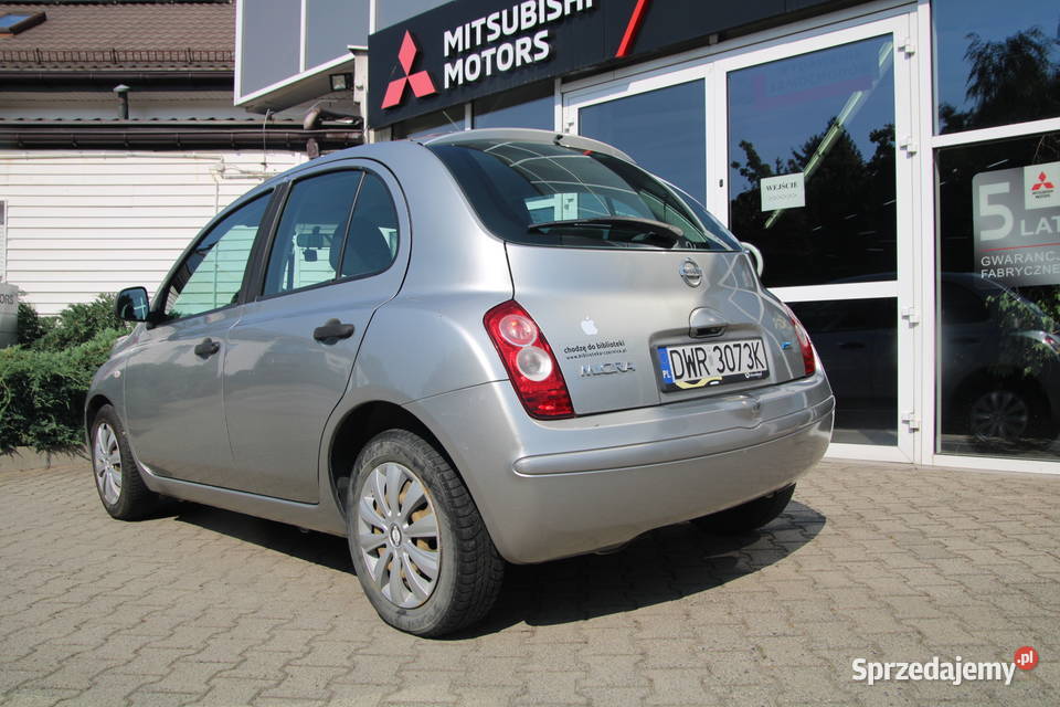 NISSAN MICRA małe ekonomiczne auto do miasta manualna Smolec