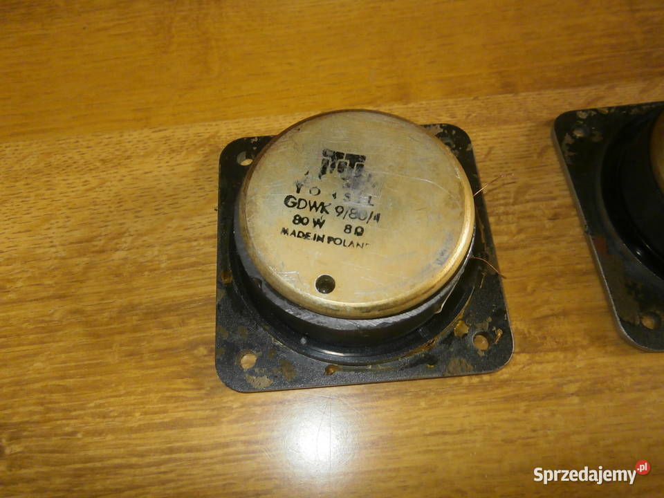 Głośniki TONSIL GDWK 9804 8ohm sprawne 2NOWE Łódź