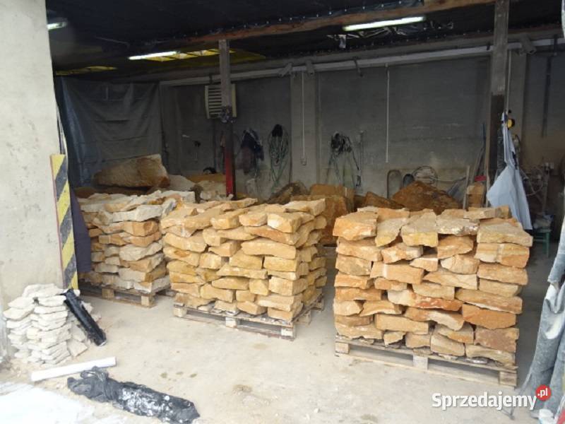 kamień murowy na murki skalne ogrodzenia mury Radomsko