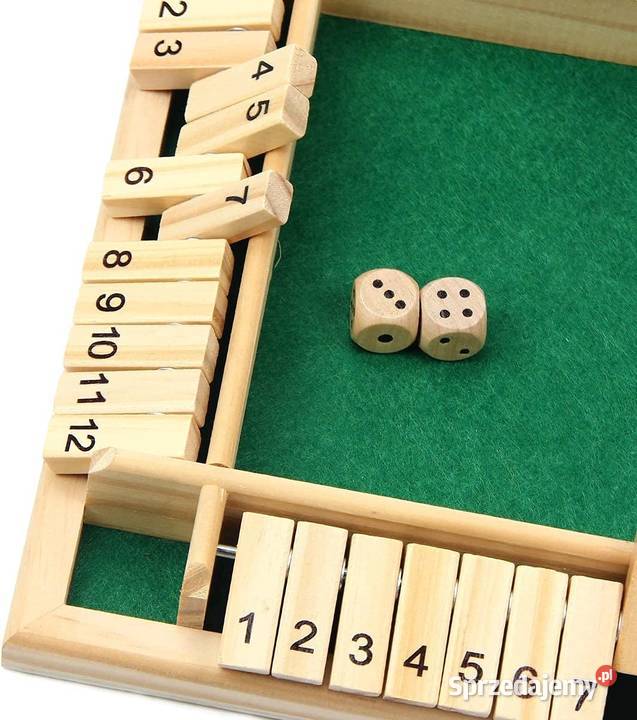 Gra Shut the Box zamknij pudełko Pozostałe Zamość