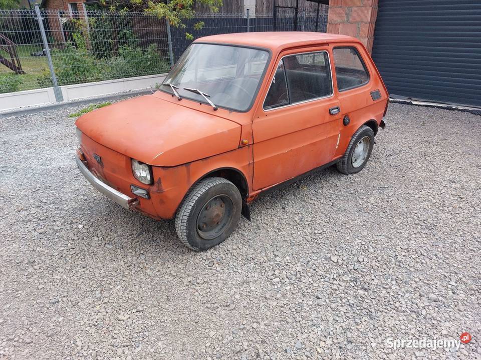 Fiat 126p uszkodzony Tarnobrzeg