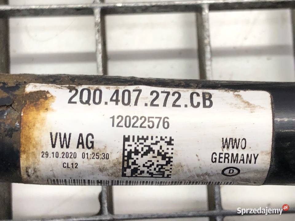 PÓŁOŚ PRAWY PRZÓD SEAT ARONA 2Q0407272CB 10 110 osobowe