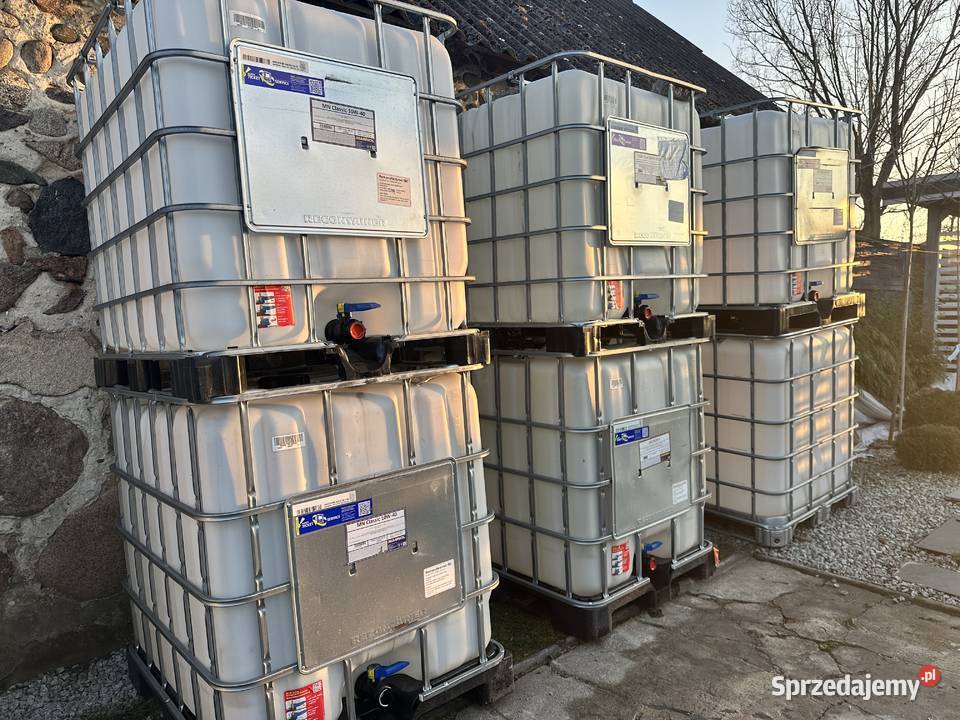 Pojemnik na wodę paliwo działkę MAUZER 1000L IBC łódzkie Radomsko