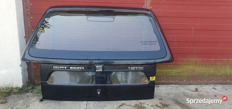 Klapa tył pod spoilerlotke seat ibiza 2 6k 9399r Kielce sprzedam