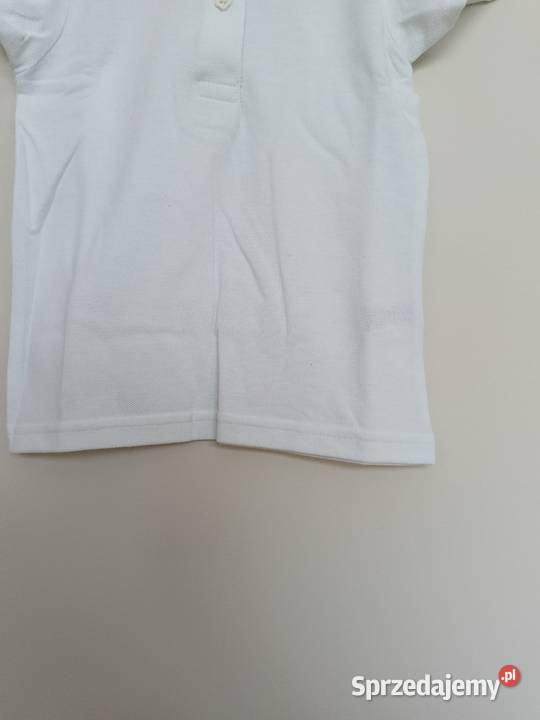 Koszulka polo szkolna dziewczęca Tu School biała 3 lata+