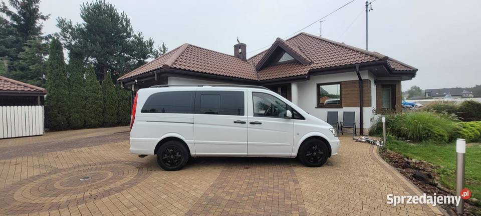 Mercedes Vito Long 30cdi 224 automat zamiana relingi dachowe Vito sprzedam
