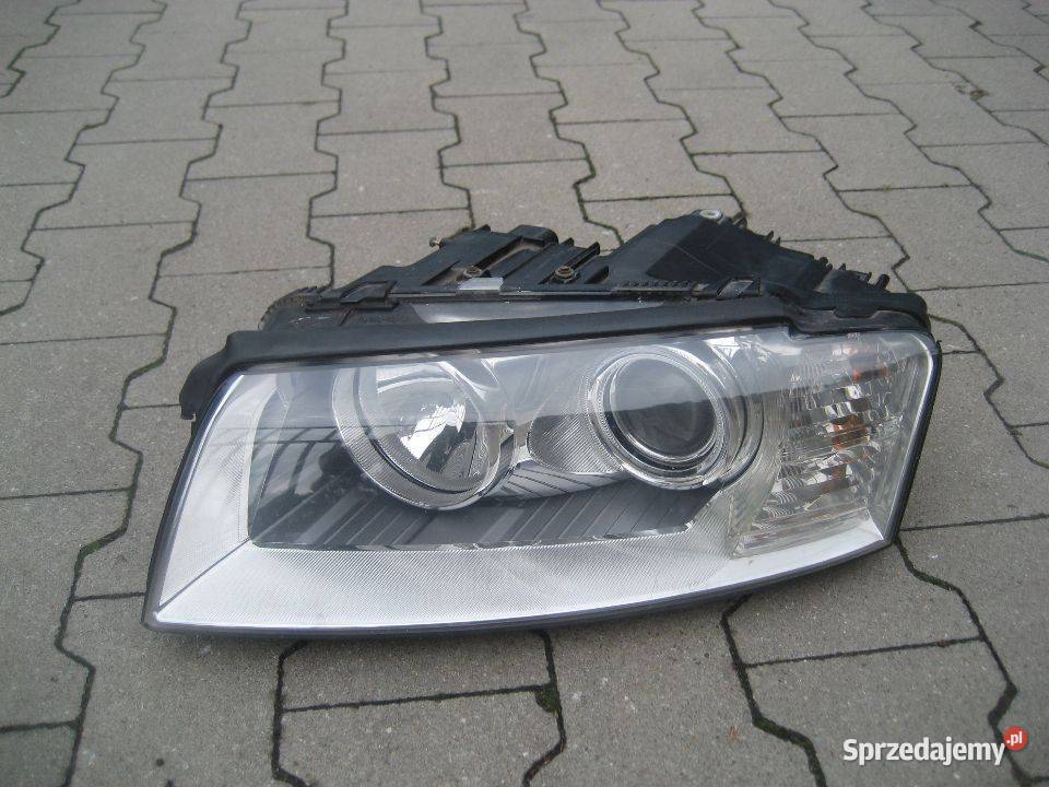 audi a8 d3 0204r lampa przód lewa xenon skrętny osobowe wielkopolskie sprzedam