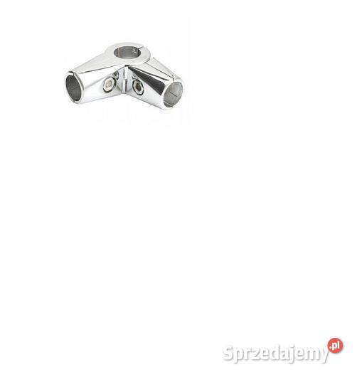 ROZETA UCHWYT ZŁĄCZE DWURAMIENNE KĄTOWE RURA FI łódzkie